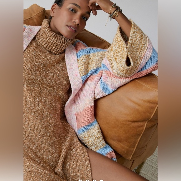 NWOT Anthropologie Flowy Maxi Knit Sleeveless Sweater. Size S (see all pics) - Picture 4 of 8